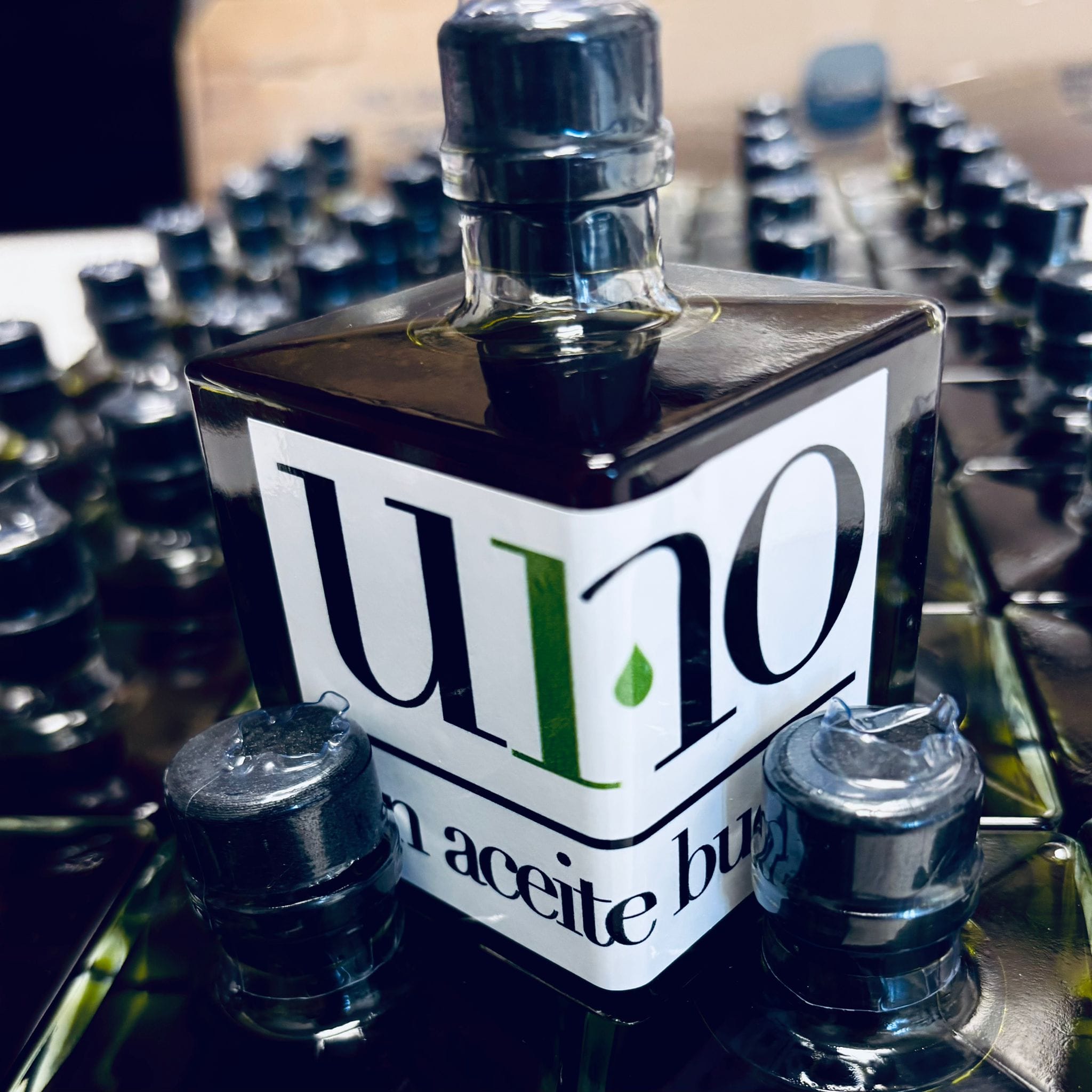 Regalo botella aceite personalizada